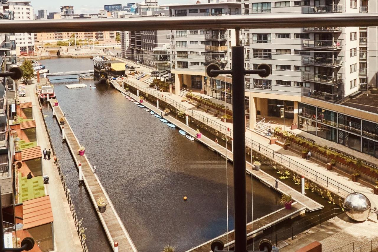 Deluxe River Canal View & Free Secure Parking! 리즈 외부 사진